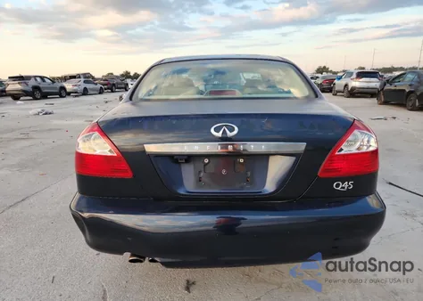 2002 Infiniti Q45 из США, поврежденный, VIN JNKBF01A32M006996